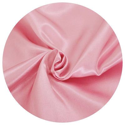 LOVWY chair sashes Pink 6.7" x 108" Pack of 10 Satin Chair Sashes