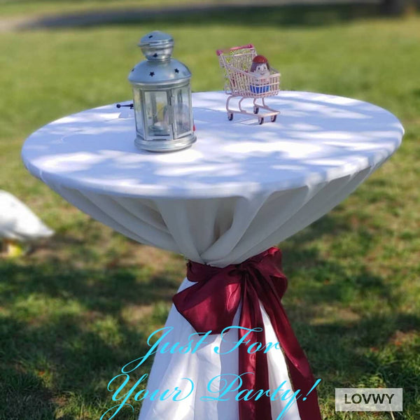 https://www.lovwy.com/cdn/shop/products/lovwy-cocktail-table-cover-lovwy-2-ft-2-5-ft-white-cocktail-tablecloth-burgundy-sash-35952886448303_grande.jpg?v=1676748148